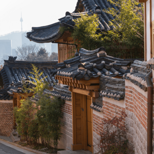 Bukchon Hanok Village (북촌한옥마을) Free Things to Do in Seoul South Korea.