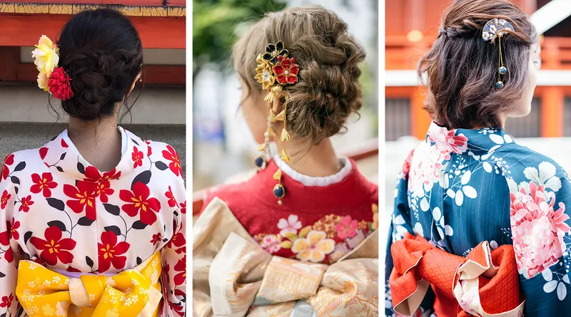 Japanese Kimono Dress Hair Decoration