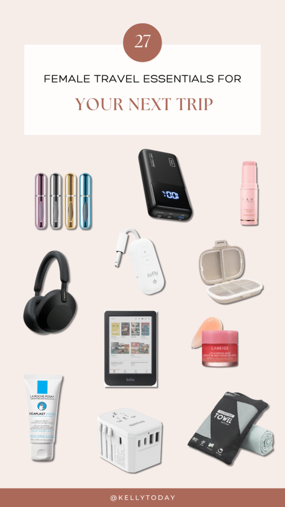 Ultimate Female Travel Essentials Guide for Carry-On Packing on International Trips