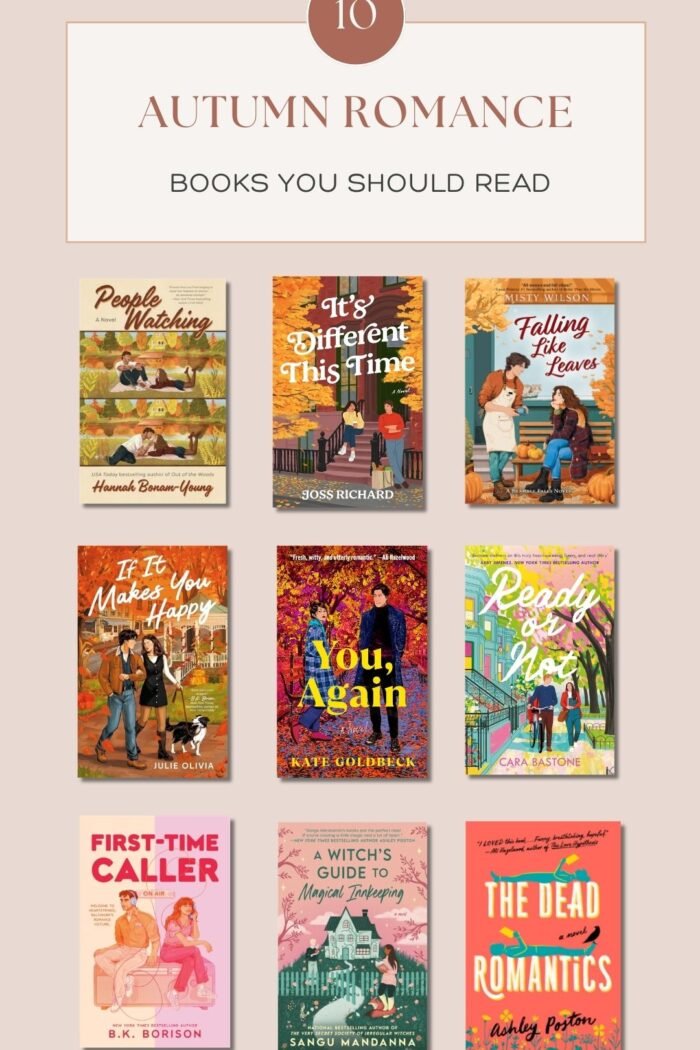 10 Autumn Romance Books to Cosy Up With This Season