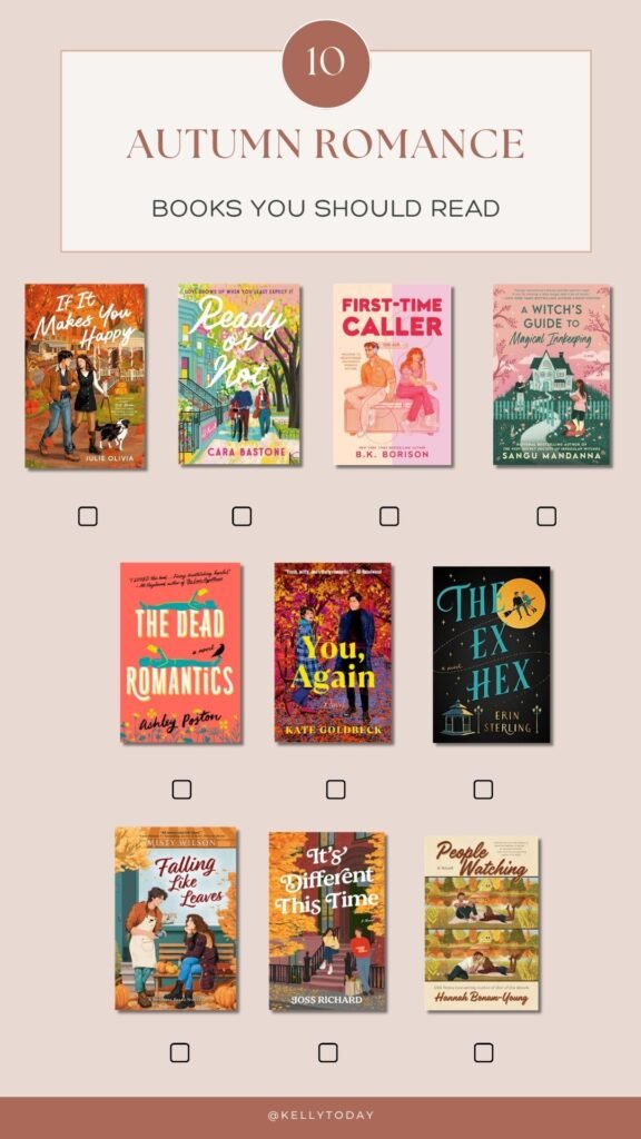 10 Autumn Romance Books to Cosy Up With This Season
