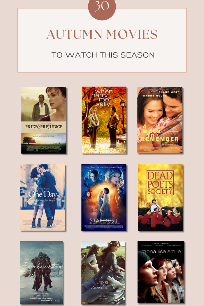 30 Movies to Watch in Autumn for the Ultimate Cosy Movie Night